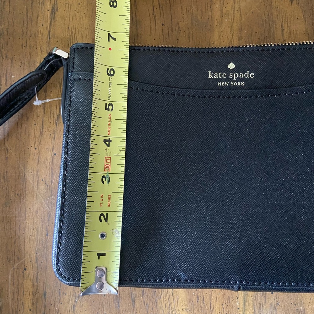 NWOT Kate Spade Rory Crossbody Black Saffiano Leather - Picture 7 of 9